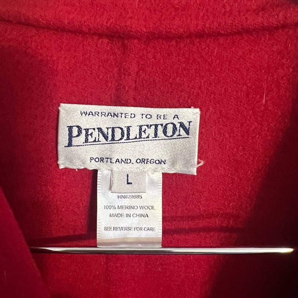 Pendleton Red Blazer Jacket Timeless Style - image 2